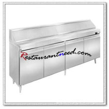 R266 2.4m 4 Puertas Fancooling Salad Work Bench